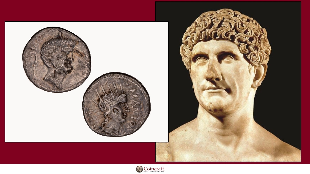 Roman Coins Feautring Mark Antony (83 BC – 30 BC) - Coincraft
